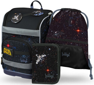 Školní set Zippy Plus Pixel Space - neuveden
