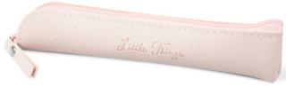 Penál etue šikmá Little things salmon 4x20cm - 