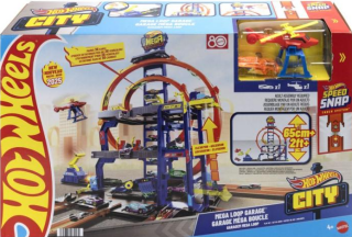 Hot Wheels city maxi garáž - Hot Wheels (JBM74) - 
