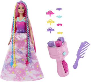Barbie princezna zaplétání vlasů - 
