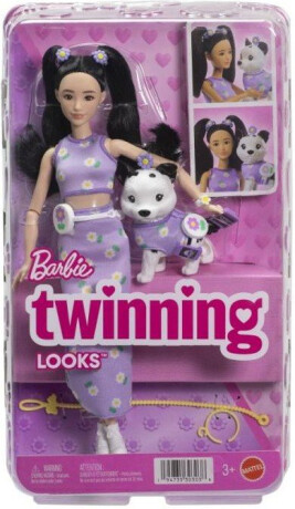 Barbie panenka styl pro dva - KVĚTINY - Barbie (JFP39) - 