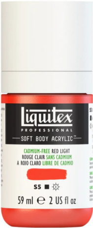 Akrylová barva Liquitex SB 59ml – 893 Cadmium-Free Red Light - 