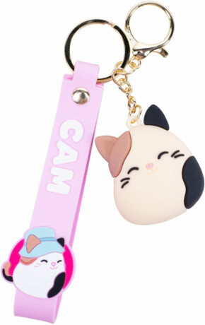 Squishmallows FIZZ Přívěsek na klíče - Kocour Cam - neuveden