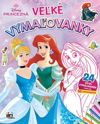 Veľké maľovanky Princezné - 