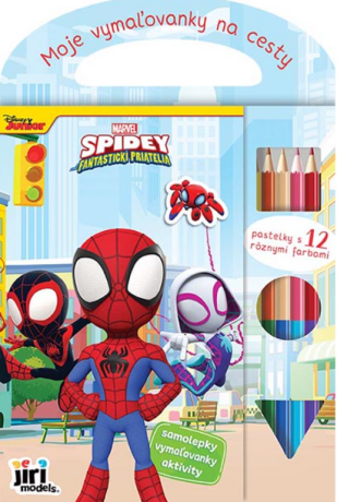 Moje maľovanky na cesty Spidey - 