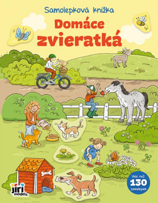 Samolepková knižka Domáce zvieratá - 