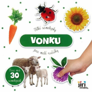 Veľké samolepky pre malé ručičky Vonku - 