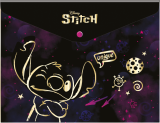 Colorino obálka s drukem A4 - Stitch Gold 2 - neuveden