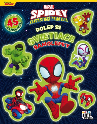 Dolep si svietiace samolepky Spidey - 