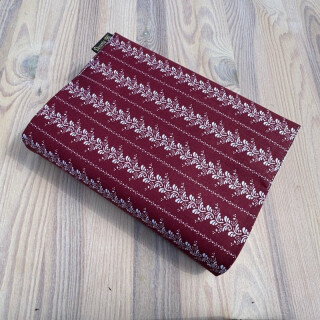 Obal na knihu - Vínový vzor (UNI-S) - 