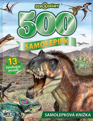 500 samoliepek Dinosaury - 