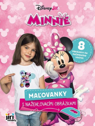 Maľovanky s nažehľovacími obrázkami Minnie - 