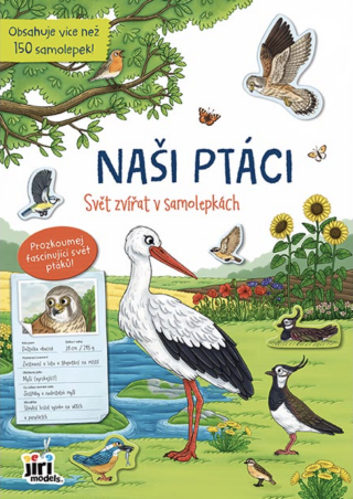 Svět zvířat v samolepkách Naši ptáci - 