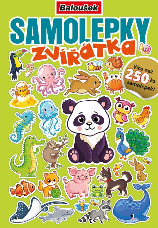 Samolepkový sešit Zvířátka - 