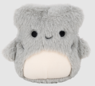 Squishmallows Fuzzamallows Kladivoun - Tank, 13 cm - neuveden