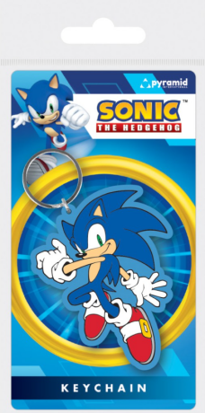 Sonic gumová klíčenka – Sonic the Hedgehog - 