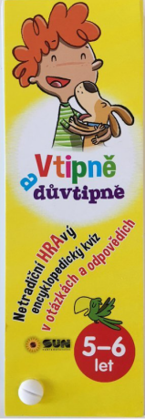 Hravý encyklopedický kvíz 5-6 let - otázky a odpovědi Vtipně a důvtipně - 