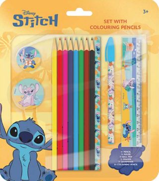 Lilo  Stitch - Set s pastelkami - 