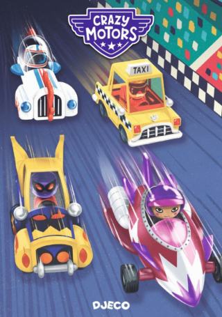 Knížka Crazy Motors - 