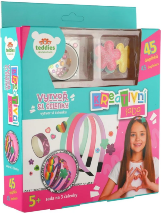 Kreativní sada Vytvoř si čelenku (mix) - 