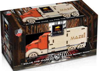 Hlavolamový box - Náklaďák - 