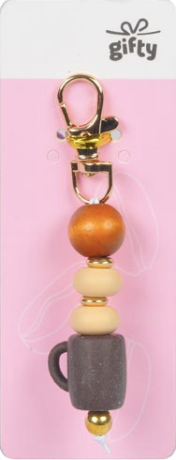 Gifty - silikonový přívesek KÁVA - 
