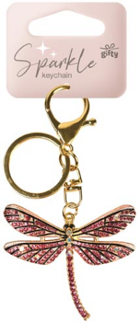 Gifty - Přívěsek Sparkle - Vážka pink - 