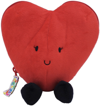 FLIPETZ 2v1 Plyšové srdce / růže - Neuveden