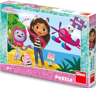 Puzzle 100XL Gábi cestovatelka - 