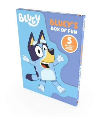 Bluey’s Box of Fun: 5 Activity Books Collection Set - Bluey