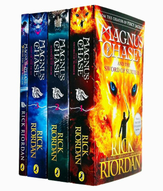 Magnus Chase and the Gods of Asgard 4 Books - Rick Riordan