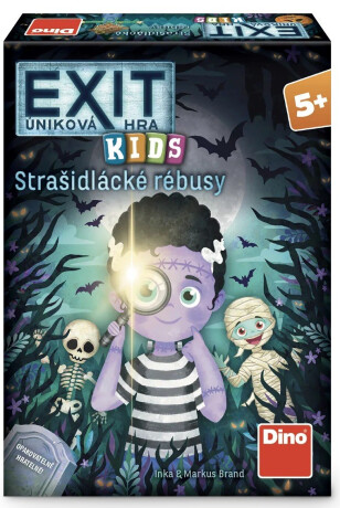Exit úniková hra pro děti: Strašidlácké rébusy - 