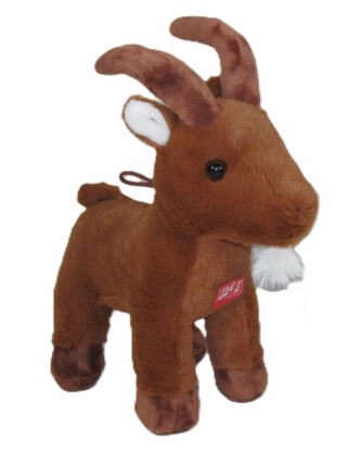 Plyšák Kozička se zvukem hnědá – 20 cm - 