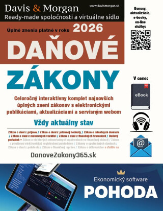 Daňové zákony 2026 SR XXL ProFi - 