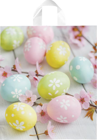 Igelitová velikonoční taška 39x46x8 (s uchem) - 