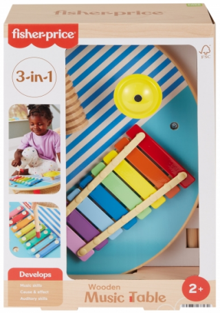 Dřevěný hudební stolek - 