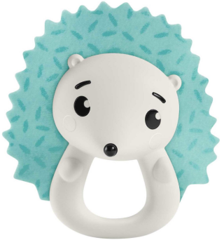 Chrastítko a kousátko 2v1 Fisher-Price – Ježeček - 