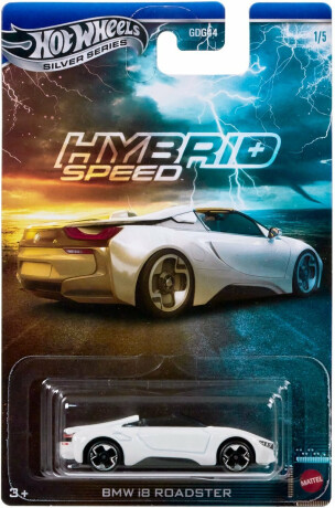 Hot Wheels Hybrid Speed – BMW i8 Roadster (1:64) - 