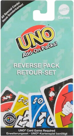 UNO doplňkový balíček - Reverse Pack - 