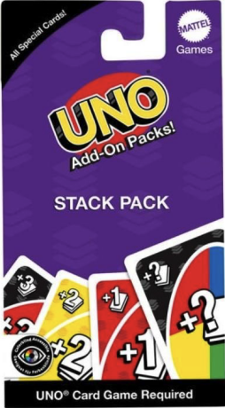 UNO doplňkový balíček - Stack Pack - 