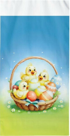 Sáček velikonoční PP vzor18 20x39x6 - 