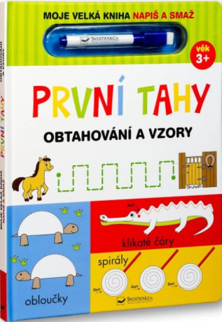 Moje velká kniha Napiš a smaž První tahy - 