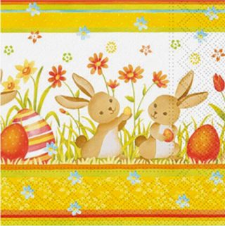 Ubrousek P 33x33 velikonoce TL300860 - 