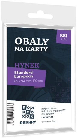 Obaly na karty - Standard European - Hynek - -