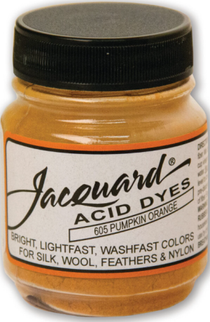 Jacquard Acid Dyes - 605 Pumpkin Orange - 