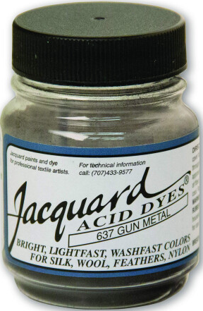 Jacquard Acid Dyes - 637 Gun Metal - 