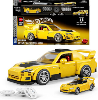 Hot Wheels Speed Series – ’07 Honda S2000 stavebnice - 