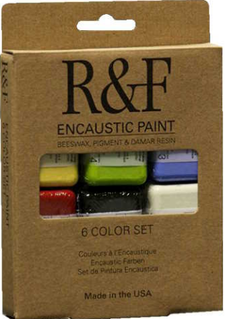 Základní sada enkaustických barev R&F 6ks Introductory - 