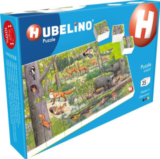 HUBELINO Puzzle-Zvířata v lese - 