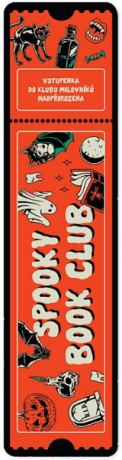 Dobrá záložka 170 - SPOOKY BOOK club - 